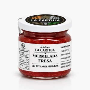 mermelada de fresa sin azucar