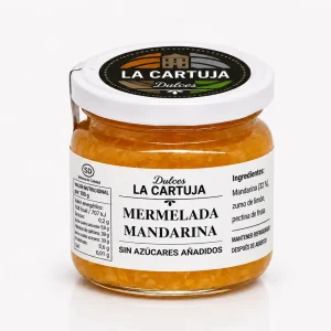 mermelada de mandarina sin azucar