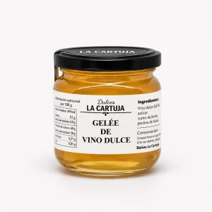 gelee de vino dulce