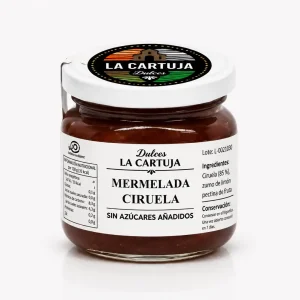 mermelada de ciruela sin azucar