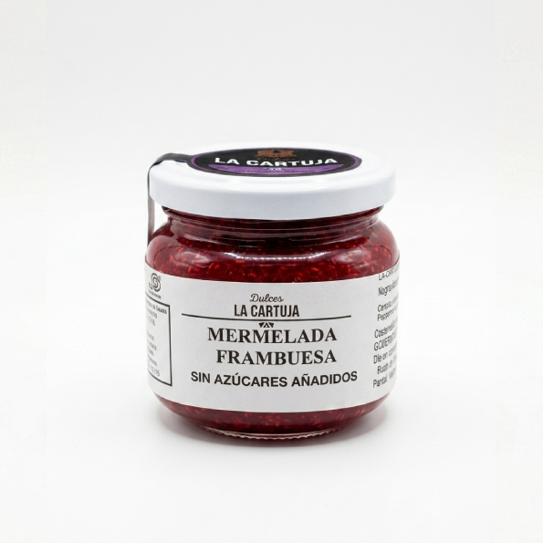 mermelada de frambuesa sin azucar