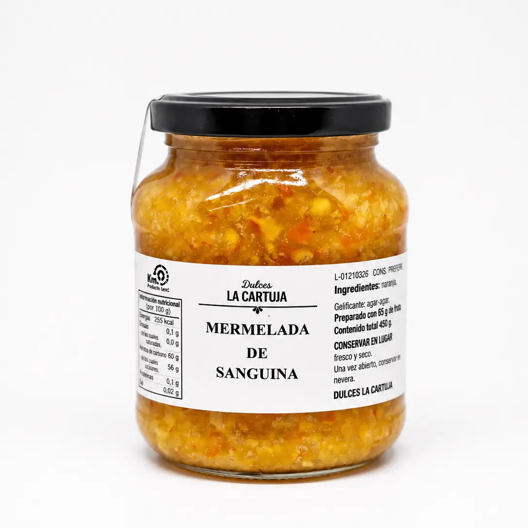 Mermelada de Naranja Sanguina