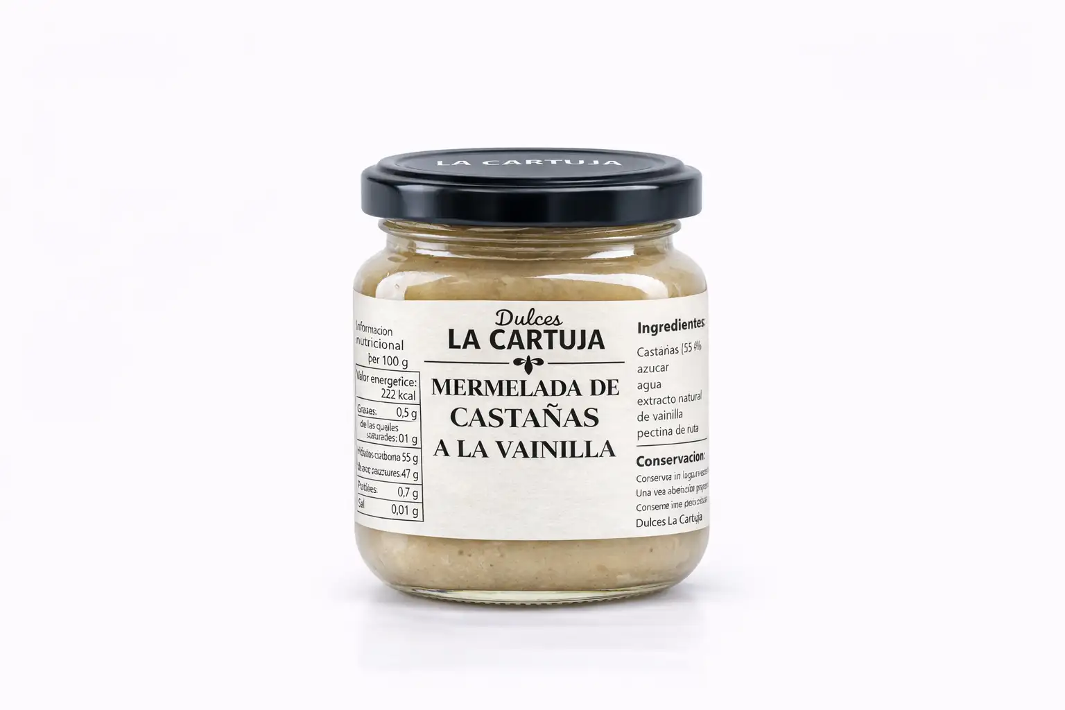 Mermelada de Castañas a la vainilla