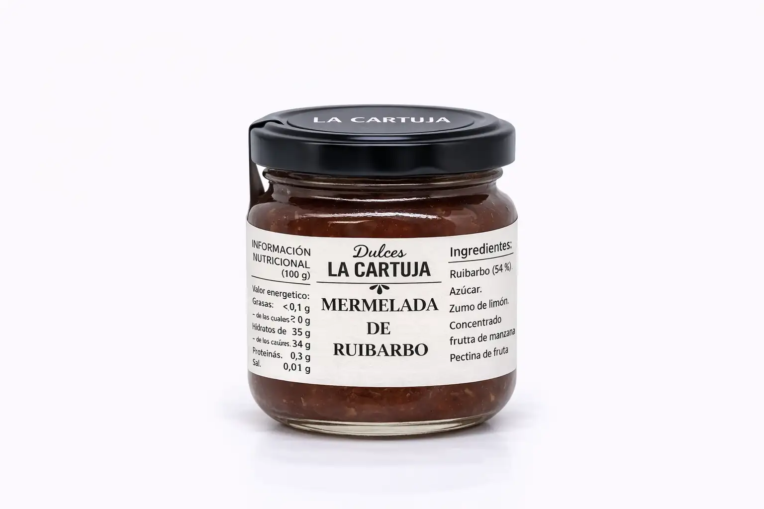 mermelada de ruibarbo