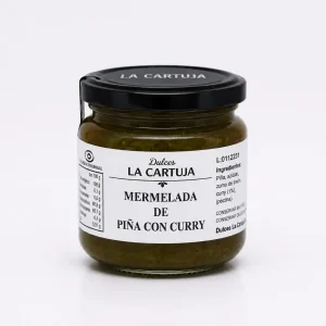 mermelada de piña y curry artesana Dulces La Cartuja